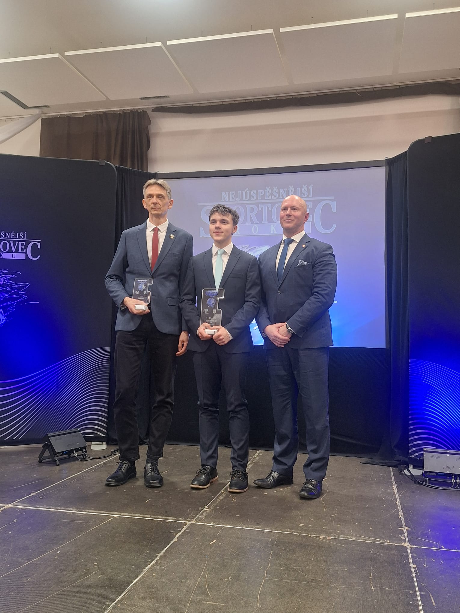 Michal Krynický, Jakub Hubálek, starosta města Tachova Petr Vrána